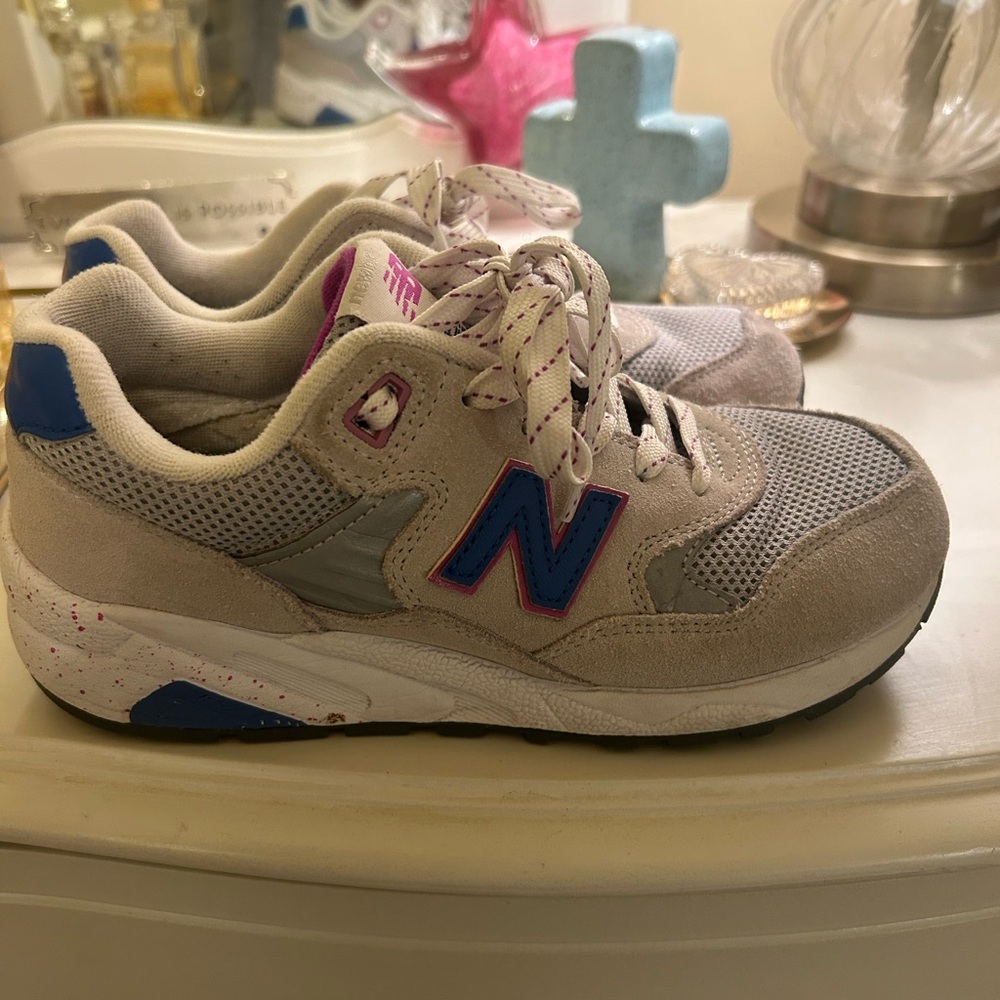 New Balance Gray and Blue Women's Sneakers